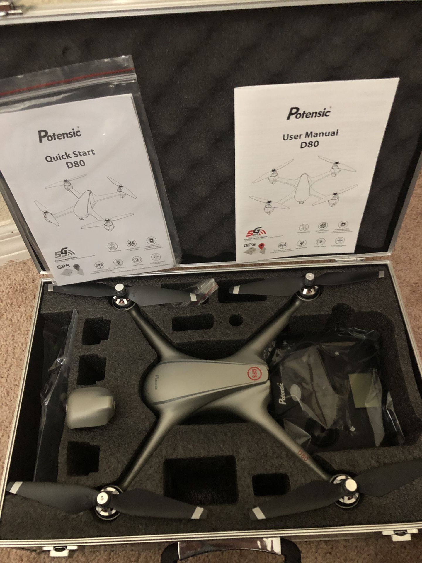 Potensic D80 Drone for Sale in Spring Hill FL OfferUp