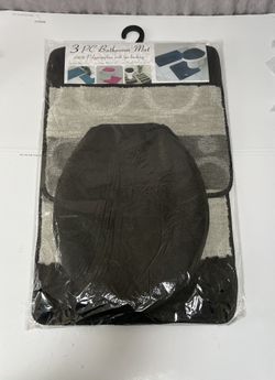 Brand New 3pc Bathroom Mat
