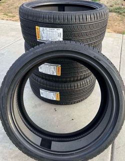 22” TESLA Tires Deal! NEW Pirelli Scorpion Zero A/S (TO)NCS Foam Size 265/35R22
