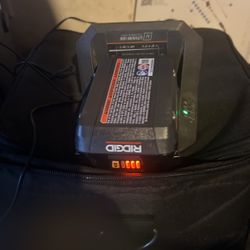 Ridged 2ah Battery +charger