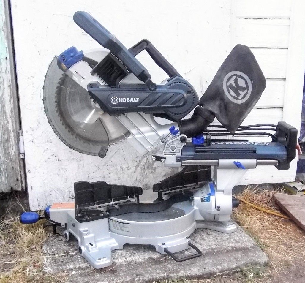 Kobalt 12" Dual Bevel Sliding Laser Compound Miter Saw #0358936