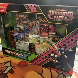 Pokemon Scarlet & Violet Shrouded Fable Greninja EX Special Illustration Collection