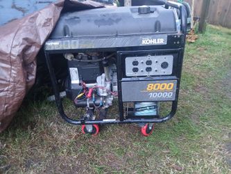 Generator 8000 to 10,000 peek
