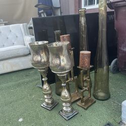 Big (decoration And Candle Holders