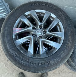 Infiniti JX35 QX60 wheels and tires