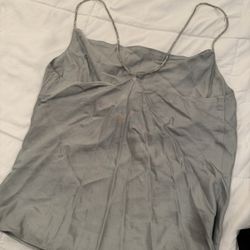 Satin Top W/ Sparkle Straps 