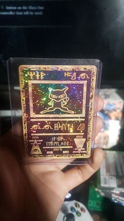 Pokemon mew card