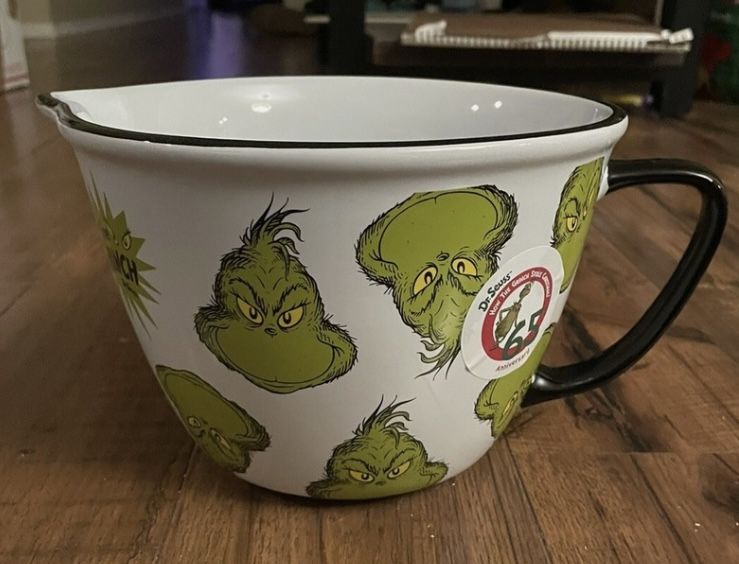 Home Dr Seuss the grinch batter bowl 65th anniversary