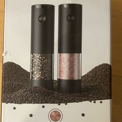 Electric Grinder Set Salt and Pepper