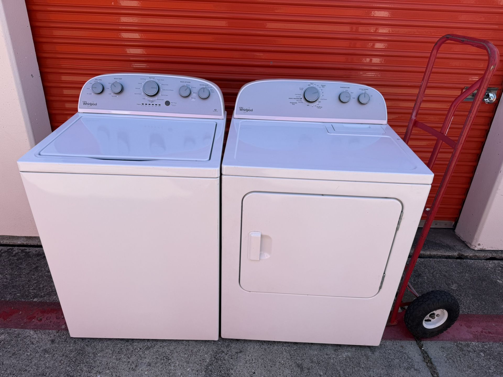 Whirlpool Washer And. Dryer Electric Matching Set 30 Day...