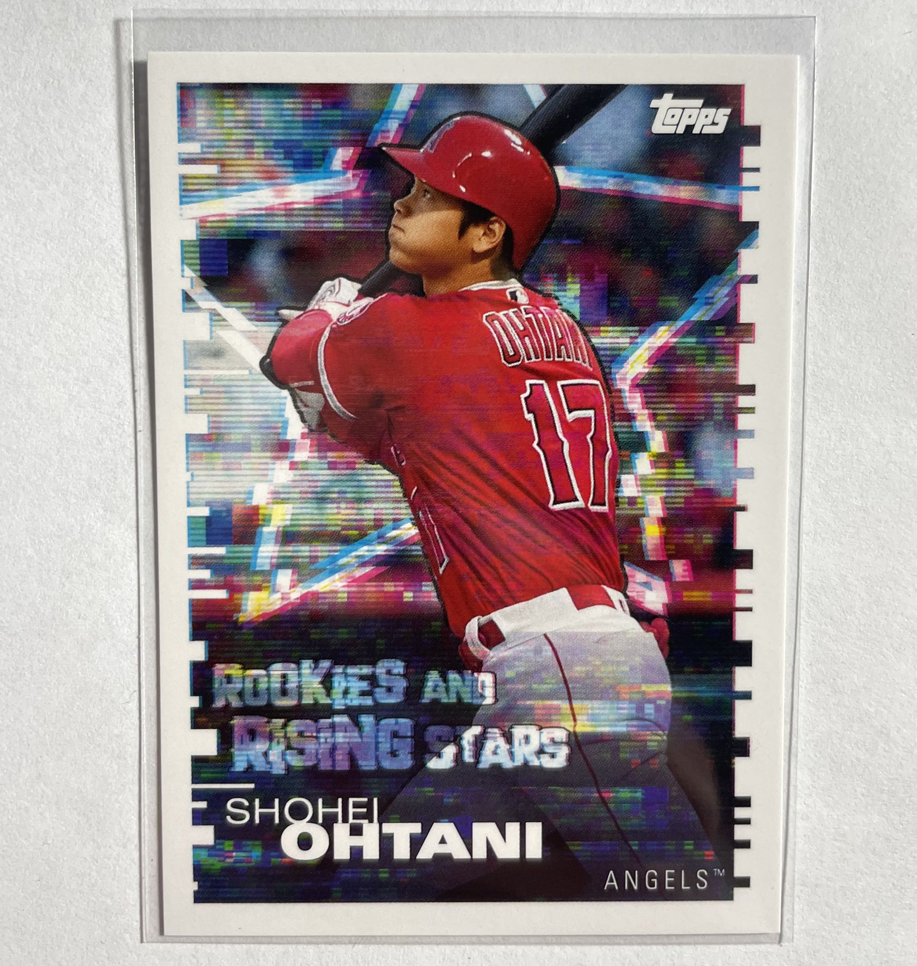 Rare Mint 2019 Topps MLB Baseball Sticker Card Collection Shohei Ohtani Rookies and Rising Stars Los Angeles Angels and Ian Kinsler #104 PSA10 pop 0