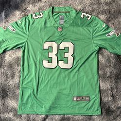 Philadelphia Eagles Cooper DeJean Kelly Green Jersey Size Large 