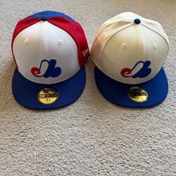 Montreal Expos New Era 59Fifty MLB Fitted Hats Brand New