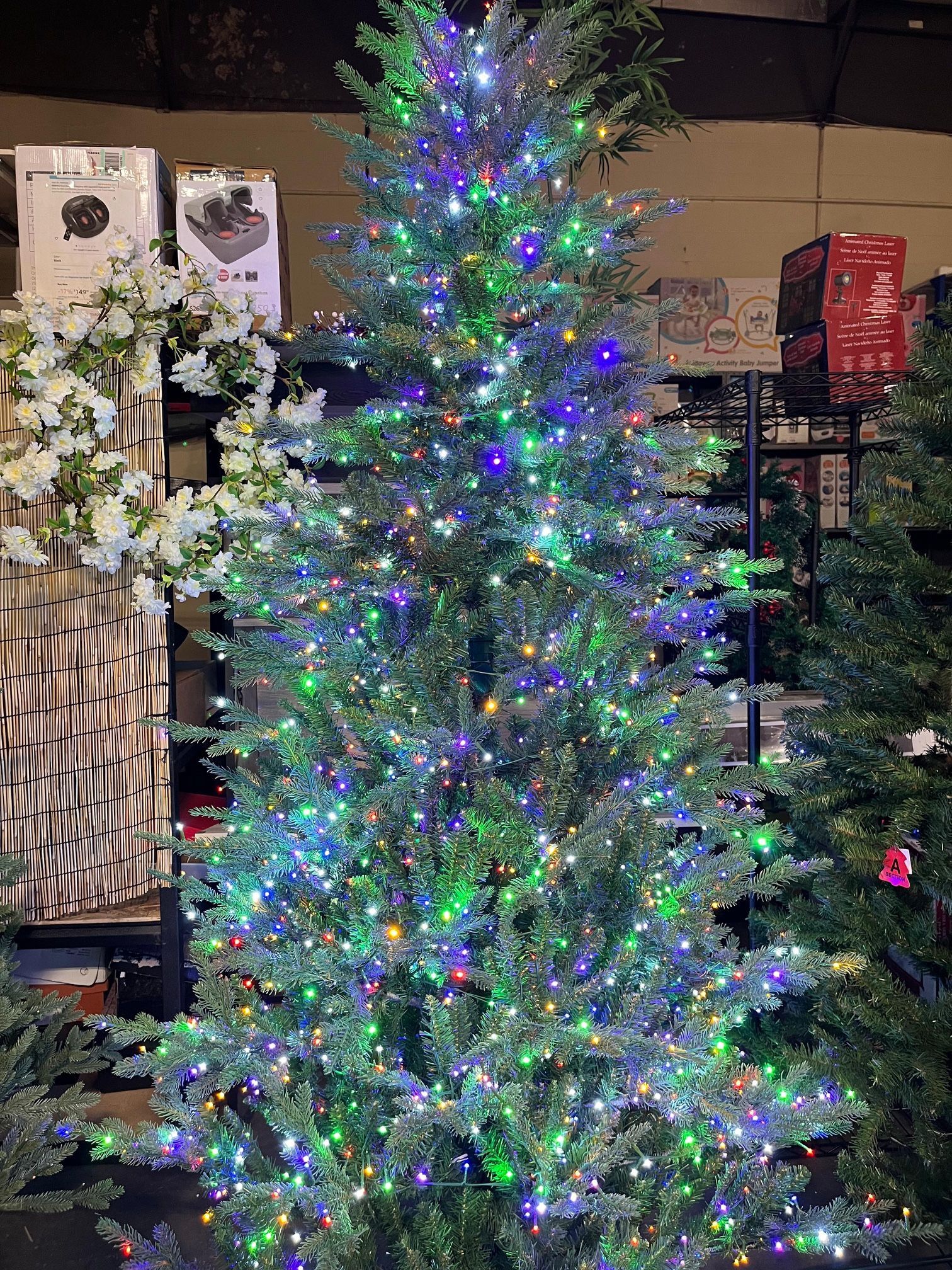 Philips LED Multi Function Artificial Christmas Tree Green