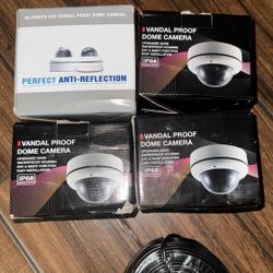 4 VANDAL PROOF DOME CAMERA IP68 Waterproof 