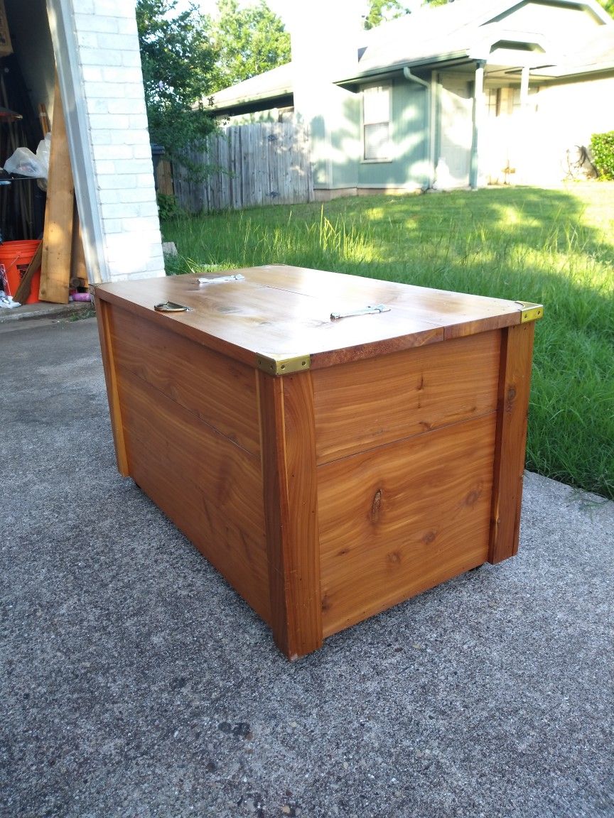 Handcrafted Wooden Chest