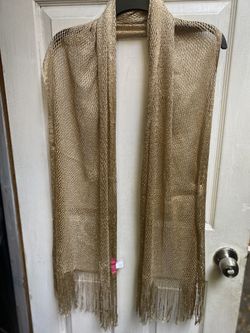 Lake Shore Drive Gold Shawl 