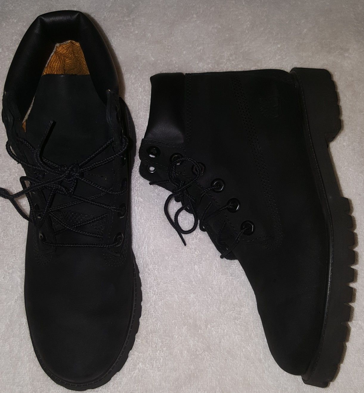 Timberlands boots "Black suede"/ Sz 5.5