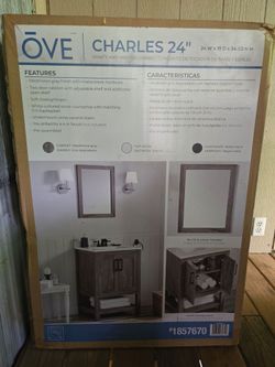 OVE CHARLES 24' VANITY - $250 obo