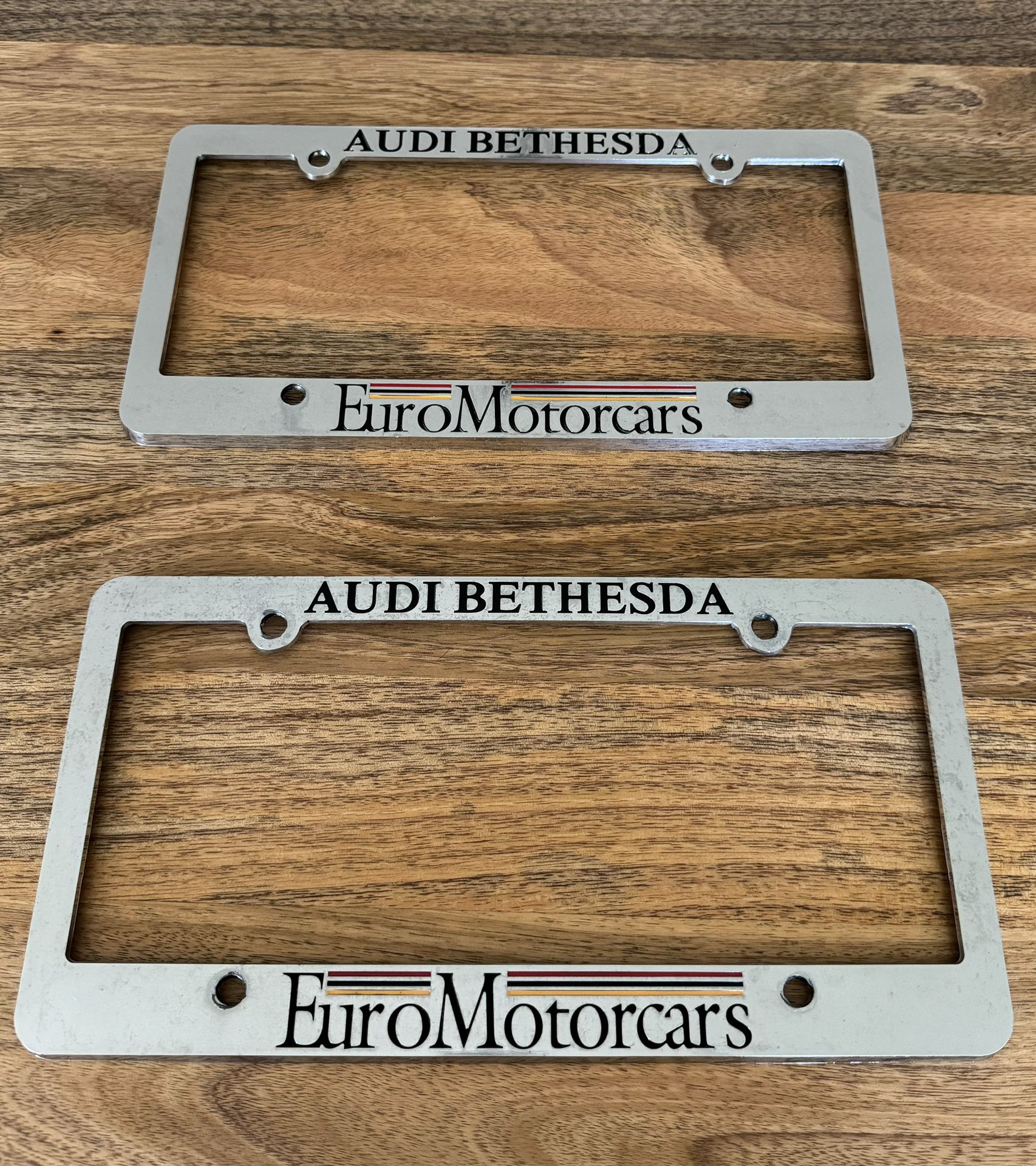 Audi Dealer License Plate Frames