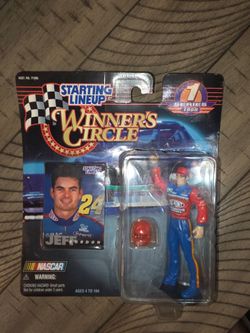 New 1998 Jeff Gordon Starting Lineup Winners Circle Figure Nascar
