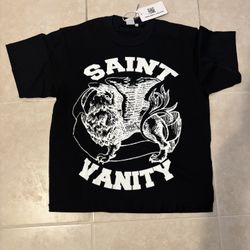 Saint Vanity Black Griffin Tee
