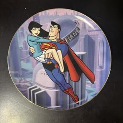 Superman The Animated Series Limited Edition Plate