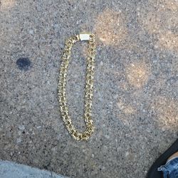 22mm Oro Laminado Chino Necklace