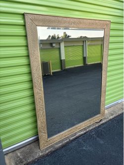 Large Mirror w/ gold frame