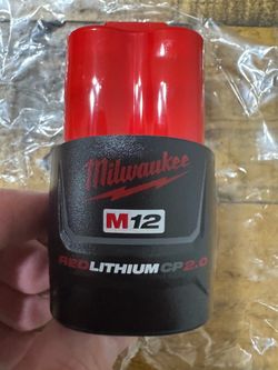 Milwaukee M12 REDLITHIUM CP2.0 Battery
