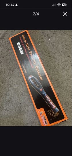 Security Guard Metal Detector