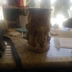 Cherub Plant Holder Or Candle