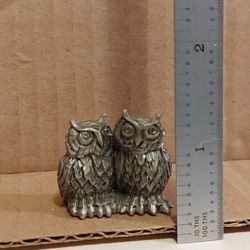 1982 Hudson Pewter Owl Figurine