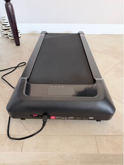 Costway 0.6-3.8MPH Walking Pad Under Desk Treadmill with Remote Control and LED Display Black