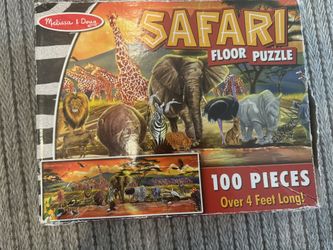 Multiple Floor Puzzle For Kids 3+, Excellent Condition, 2ft By 3 Ft