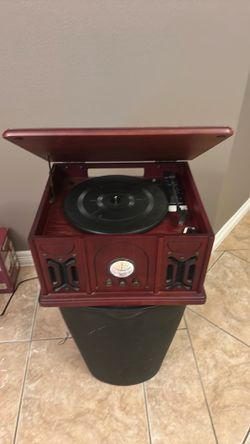 CD radio Record player