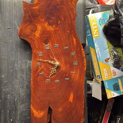 Wood Wall Clock