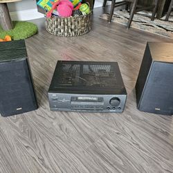 RCA Stereo Receiver and Speakers 