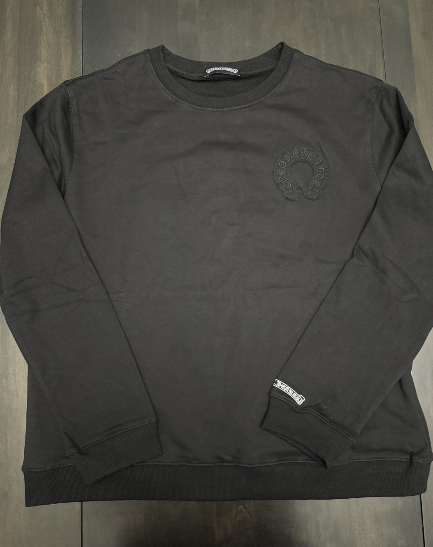 Chrome Hearts Black Crewneck Sweatshirt