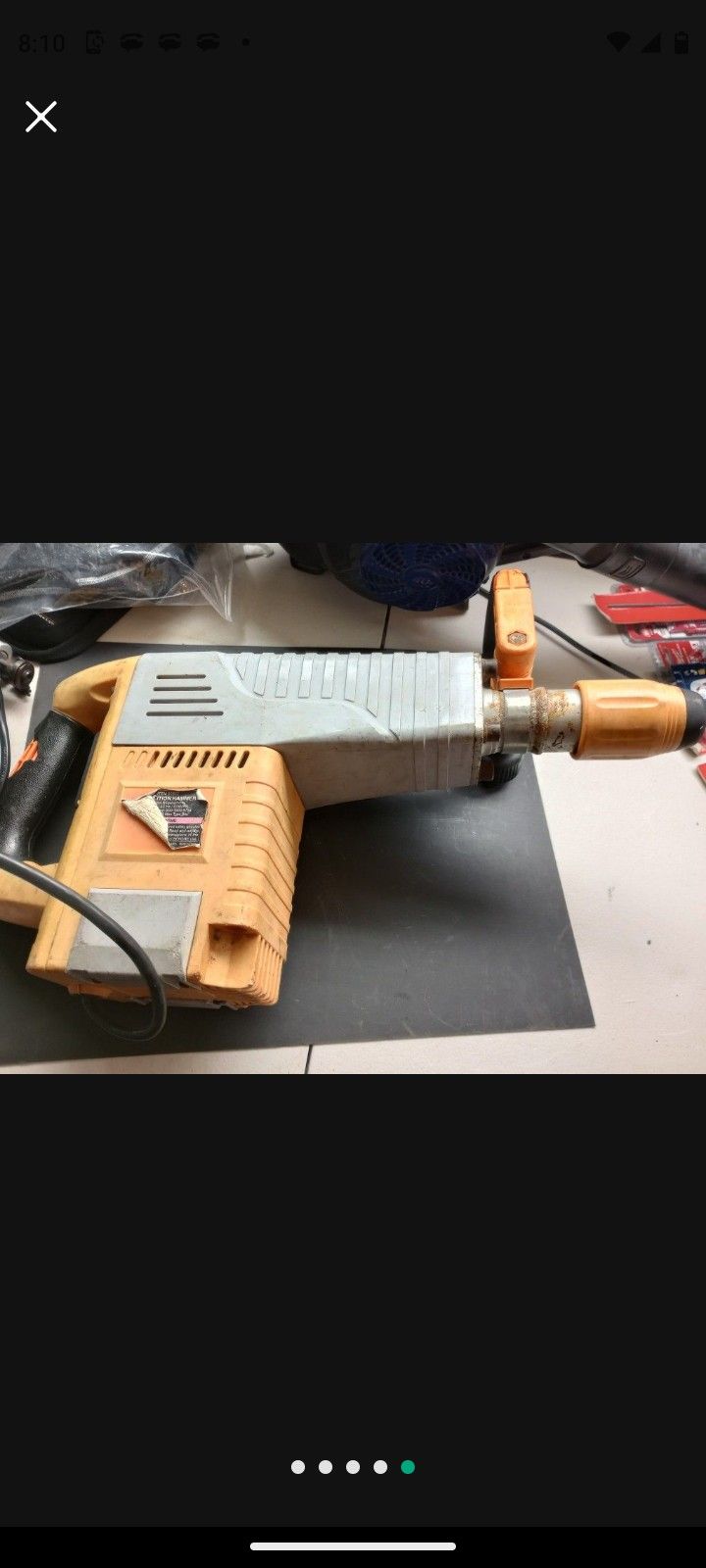 Chicago Electric 93853 Tool Industrial Demolition Hammer Drill