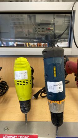 Ryobi drills $29 & $44