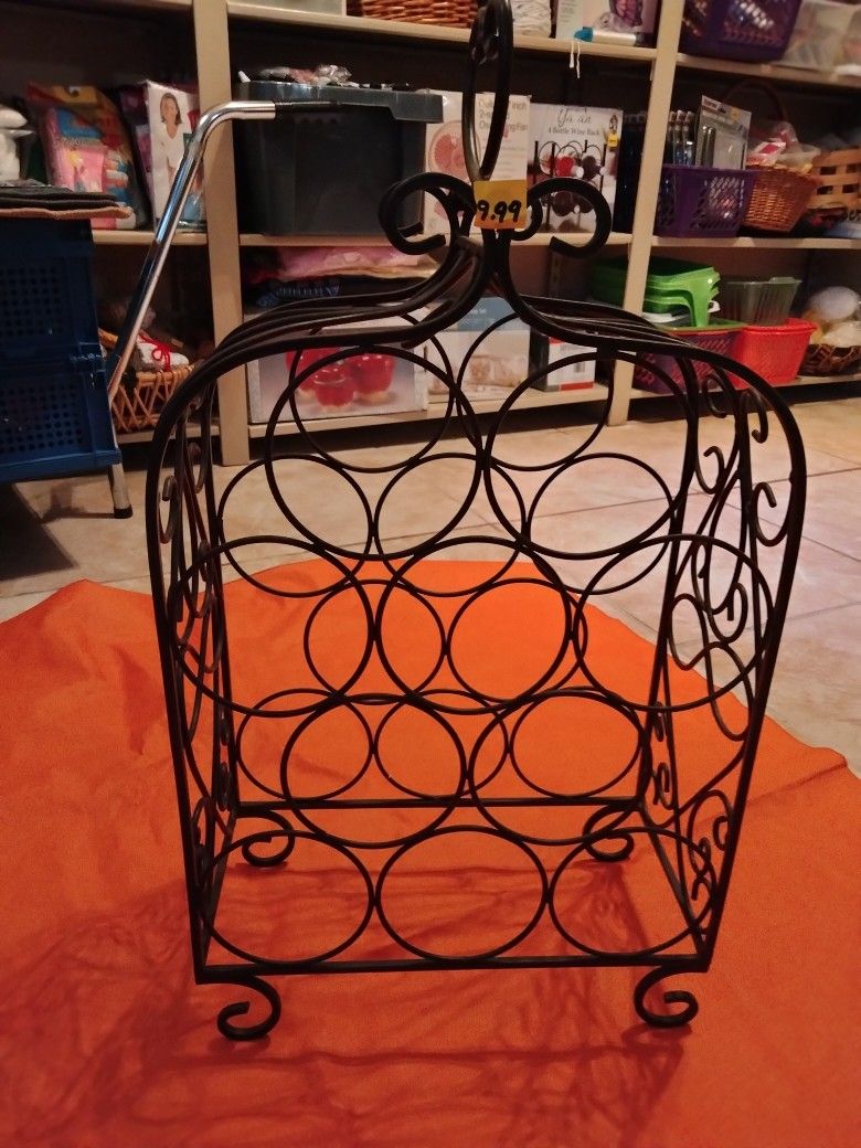 10 BOTTLE WINE RACK