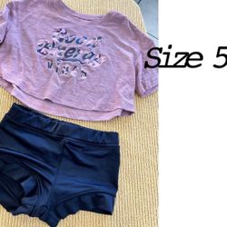 Little Girls Gymnastics/Dance Outfit Size 5
