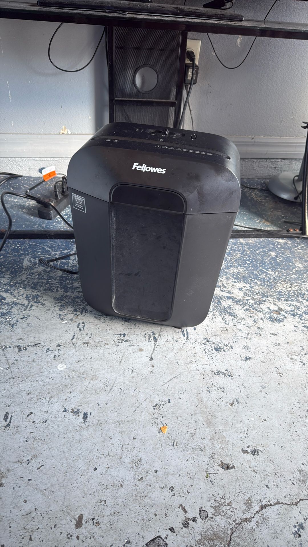 Black Fellows Paper Shredder 