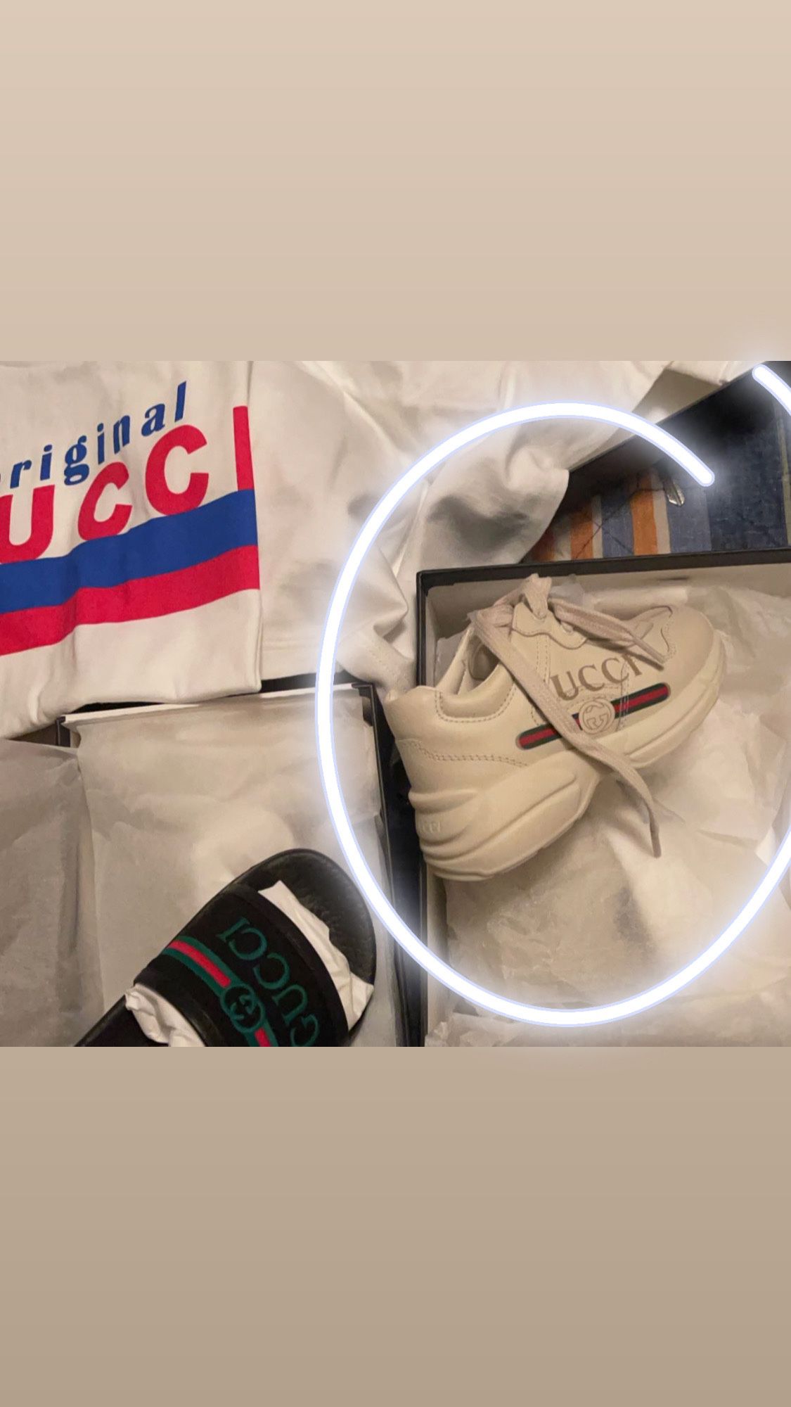 Baby/ Toddler Gucci Sneakers 
