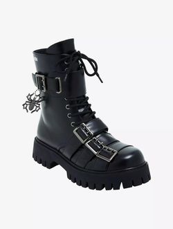 KOI Platform Combat Boots