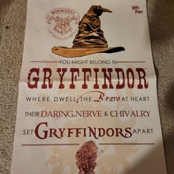 Harry Potter Gryffindor Poster