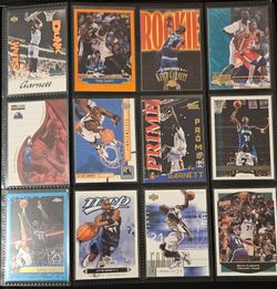 Kevin Garnett Rookies and  Lot of 24 cards