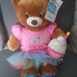 Birthday Bear From Build A Bear