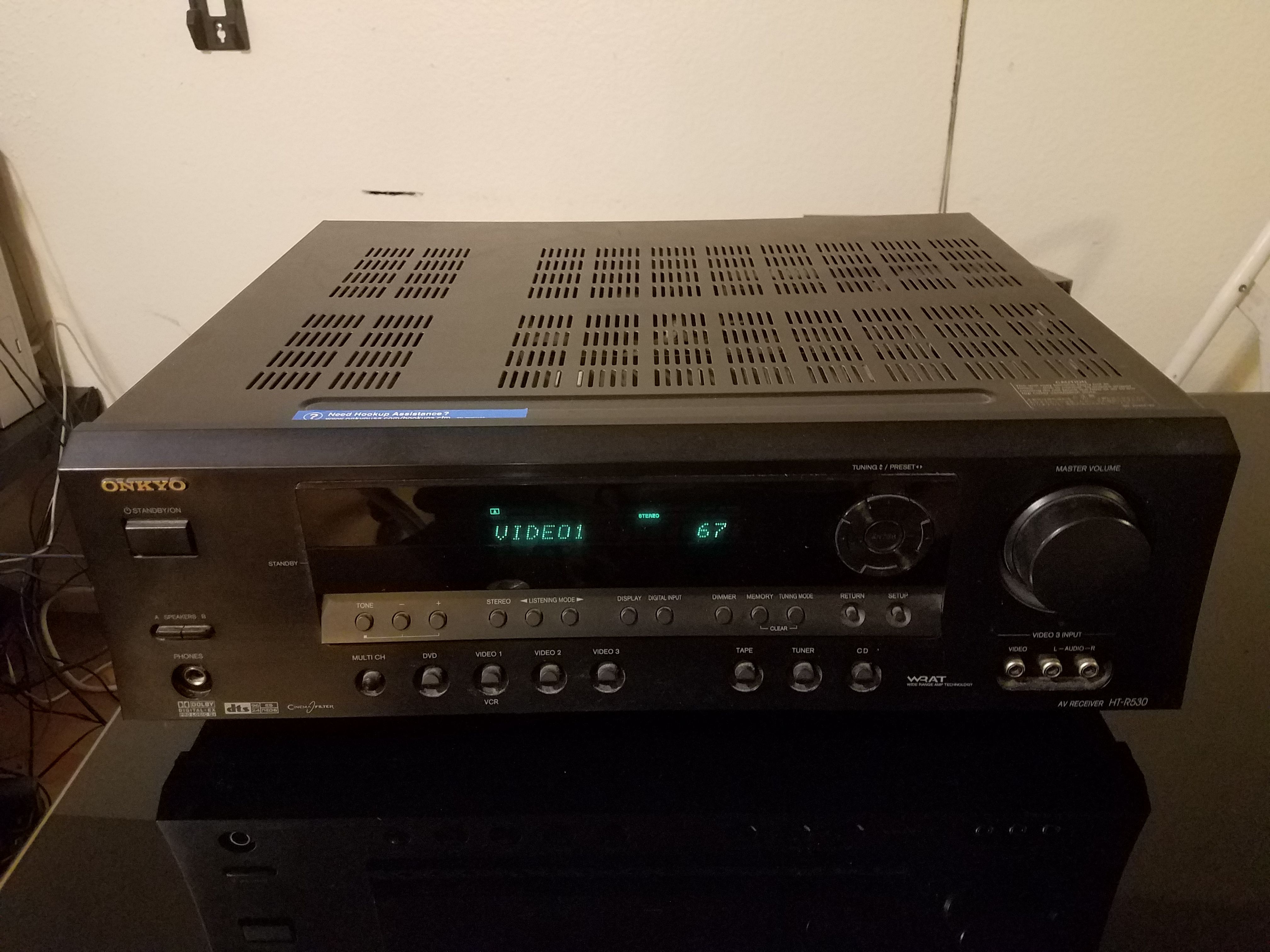 Onkyo 7.1ch Home Theater Surround Sound System - 10" Sub - Very Loud - HT-S780